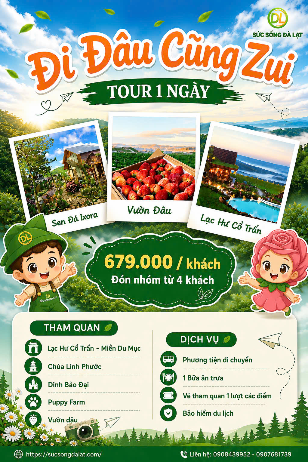 Tour 1 Ngày Đi Đâu Cũng Zui