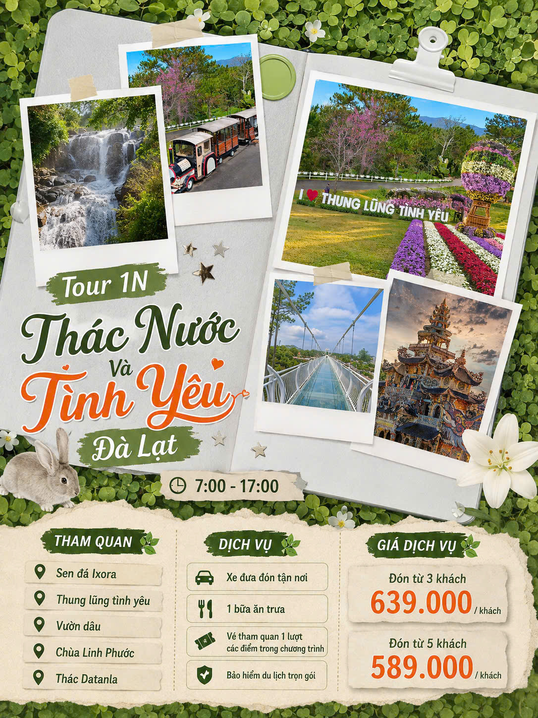 Đà Lạt THÁC NƯỚC VÀ TÌNH YÊU