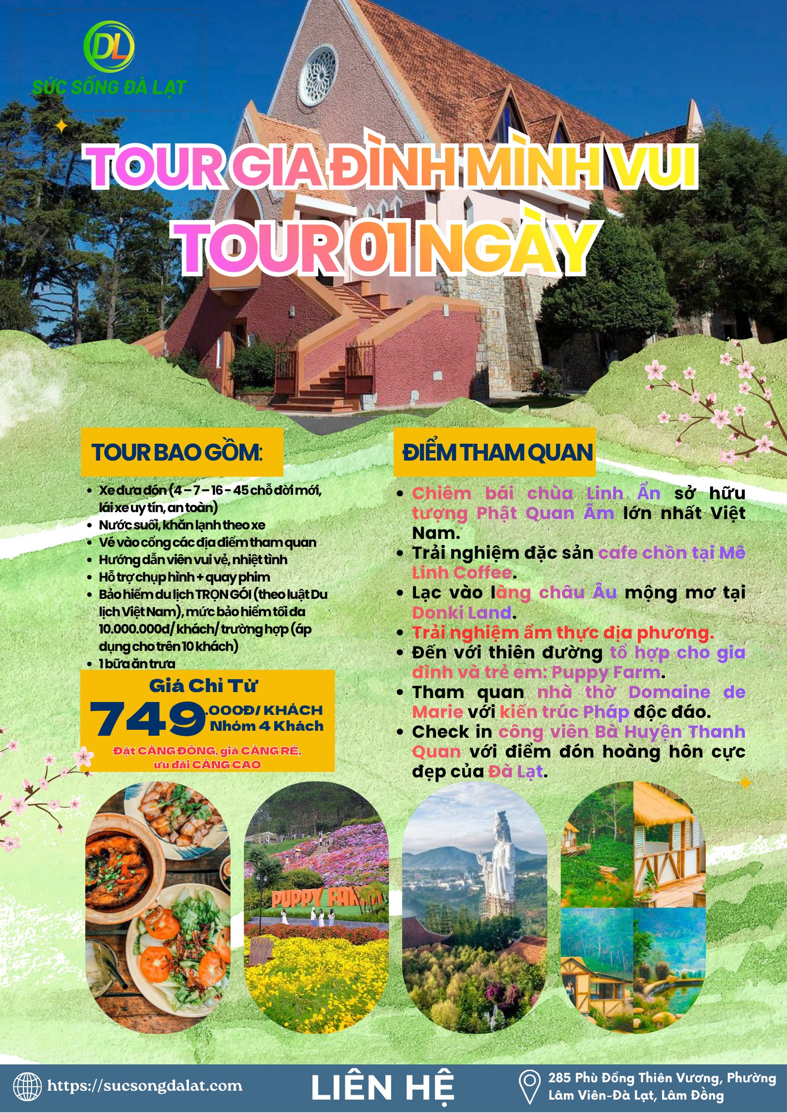 TOUR GIA ĐÌNH MÌNH VUI I TOUR 1 NGÀY