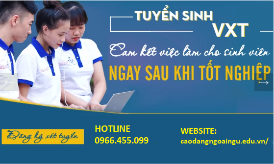 Hướng Dẫn Nộp Hồ Sơ Xét Tuyển Vào trường Cao đẳng Ngoại Ngữ Hà Nội