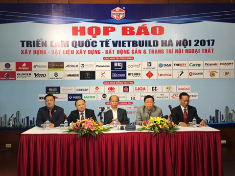 Hơn 450 doanh nghiệp tham gia Vietbuild Hà Nội 2017