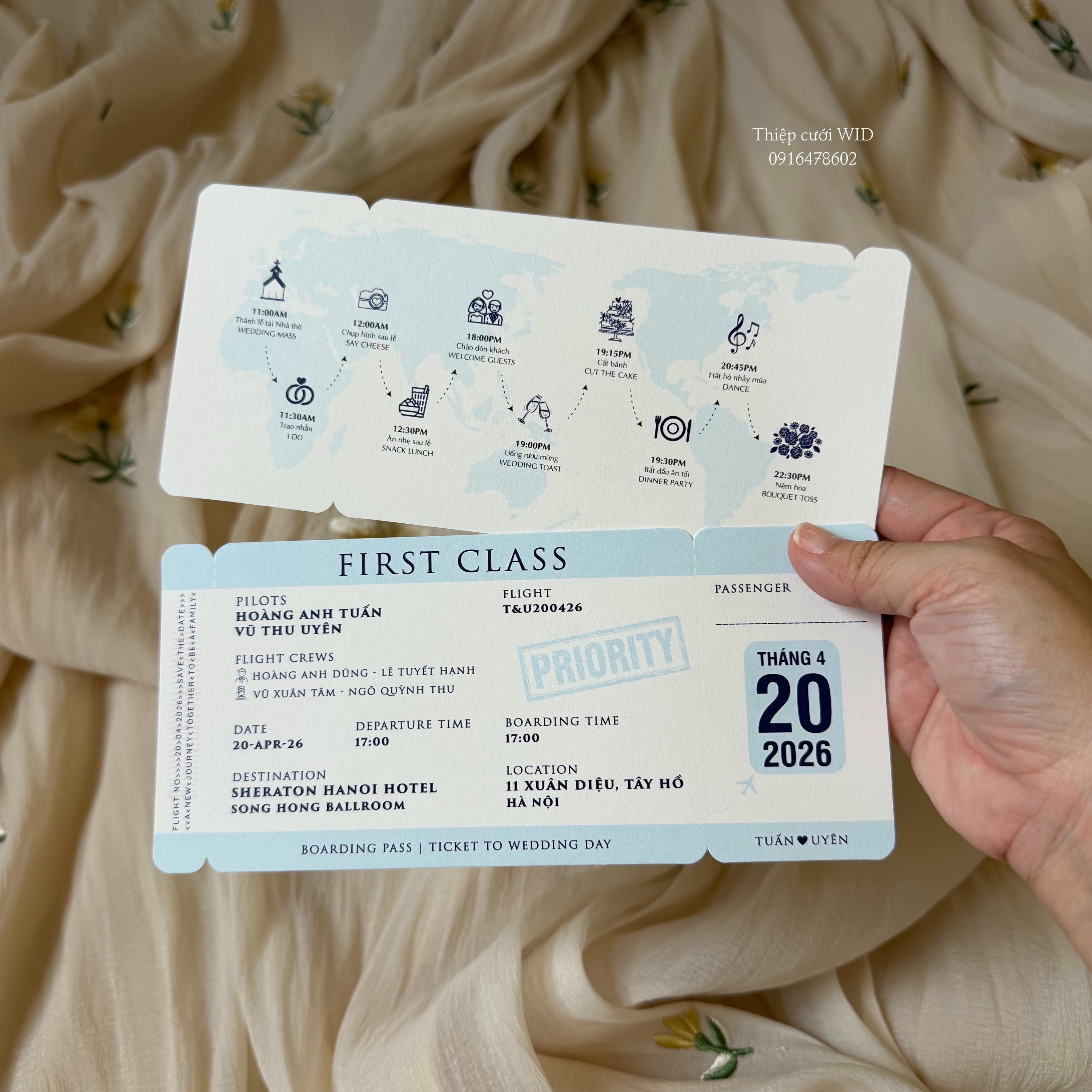 Passport xanh dương