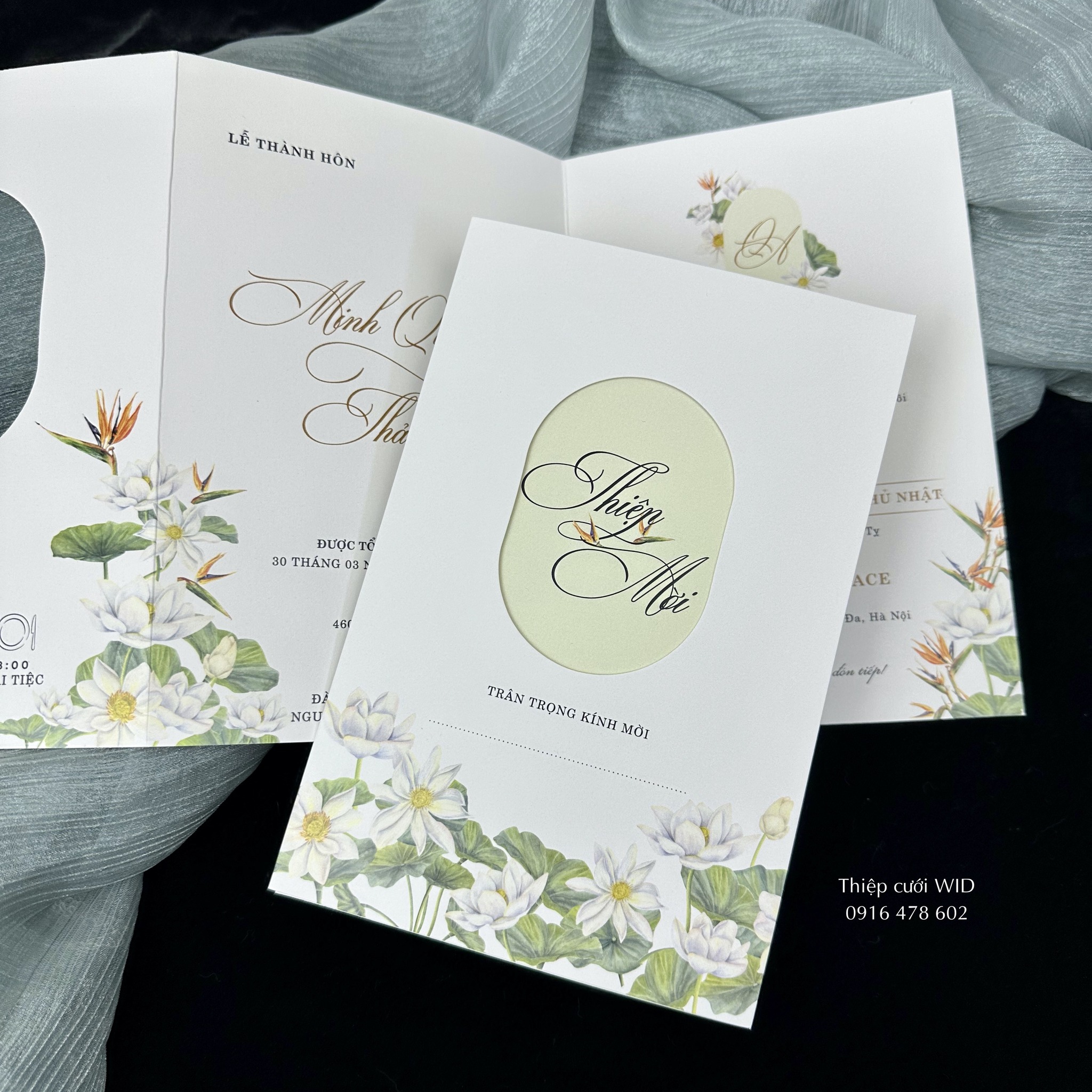 Gập Oval 509 - Hoa Thiên Điểu