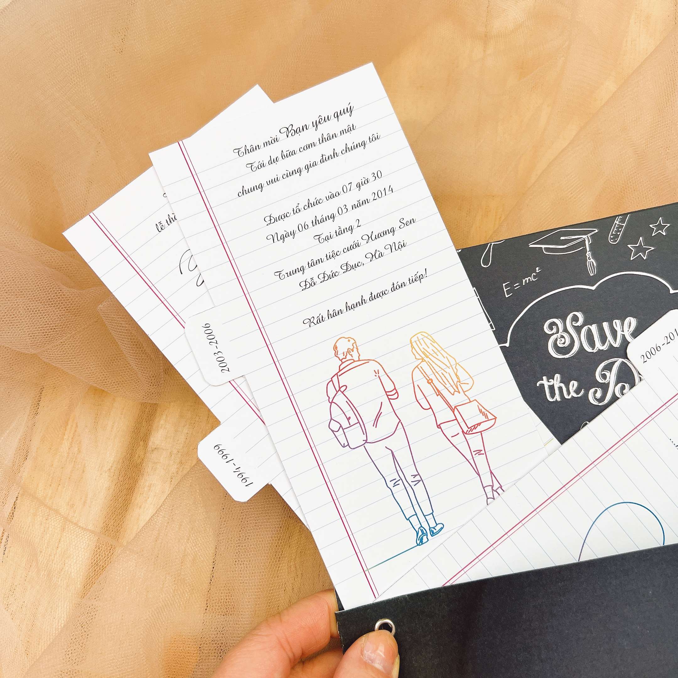 Thiệp theo ý tưởng - Từ thanh xuân đến trưởng thành