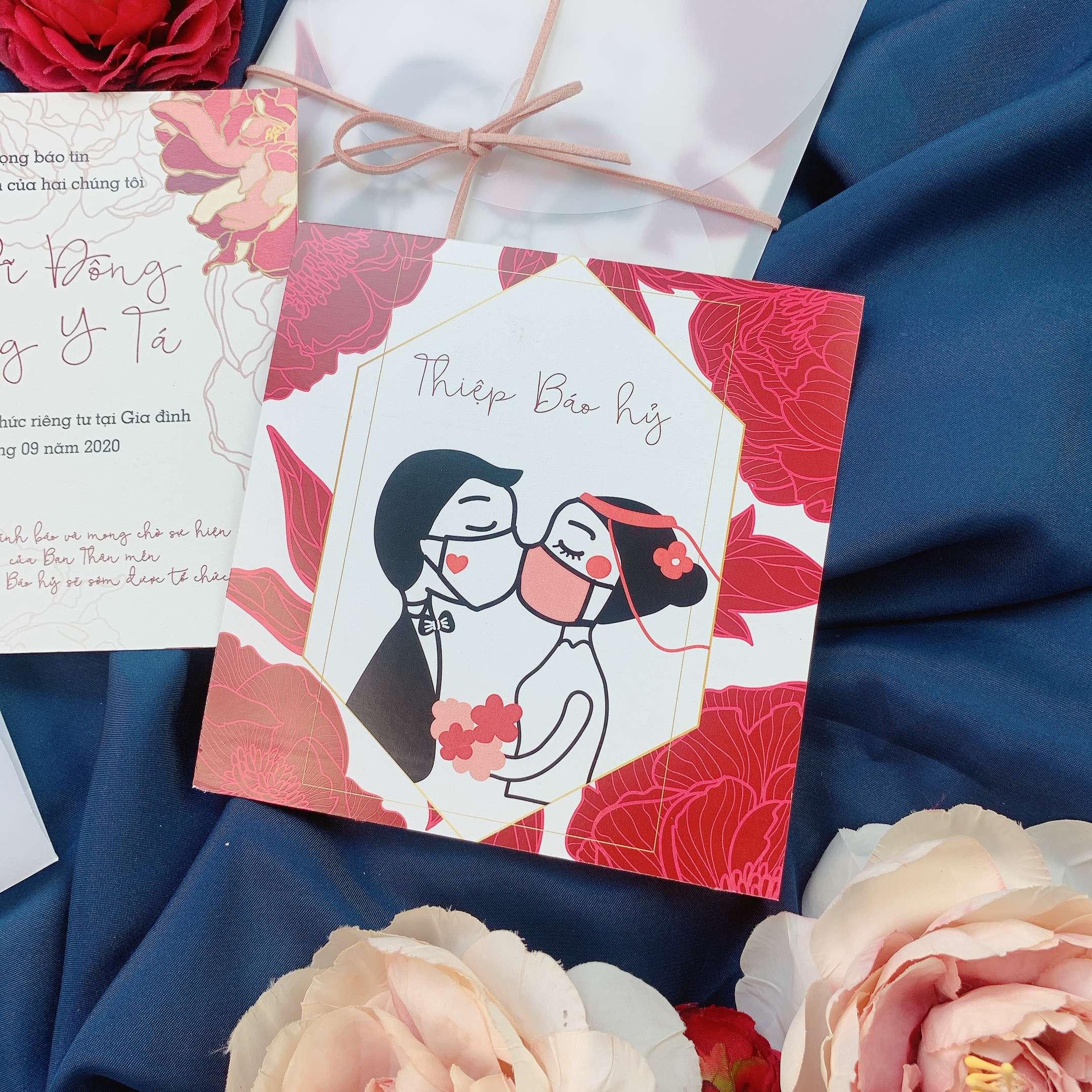 Thiệp theo ý tưởng PB dạng bao can trong