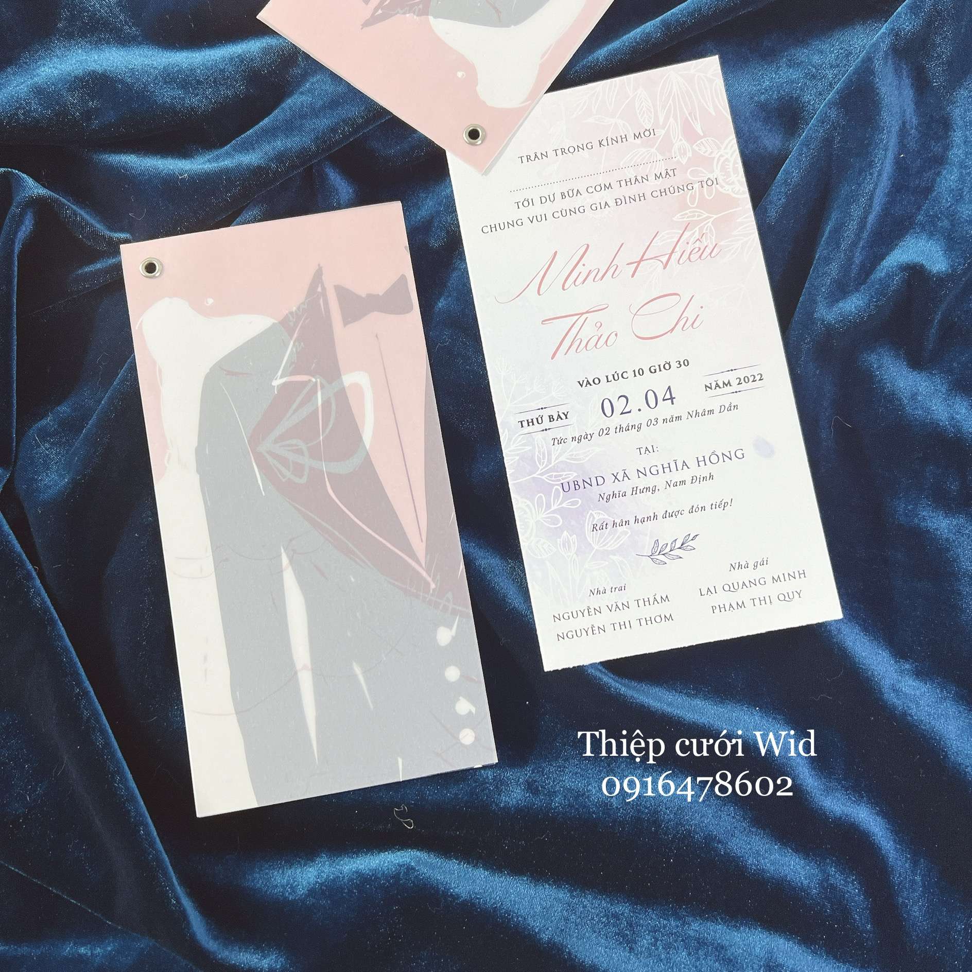 3 lá 352 - Thiệp hình phác họa CDCR