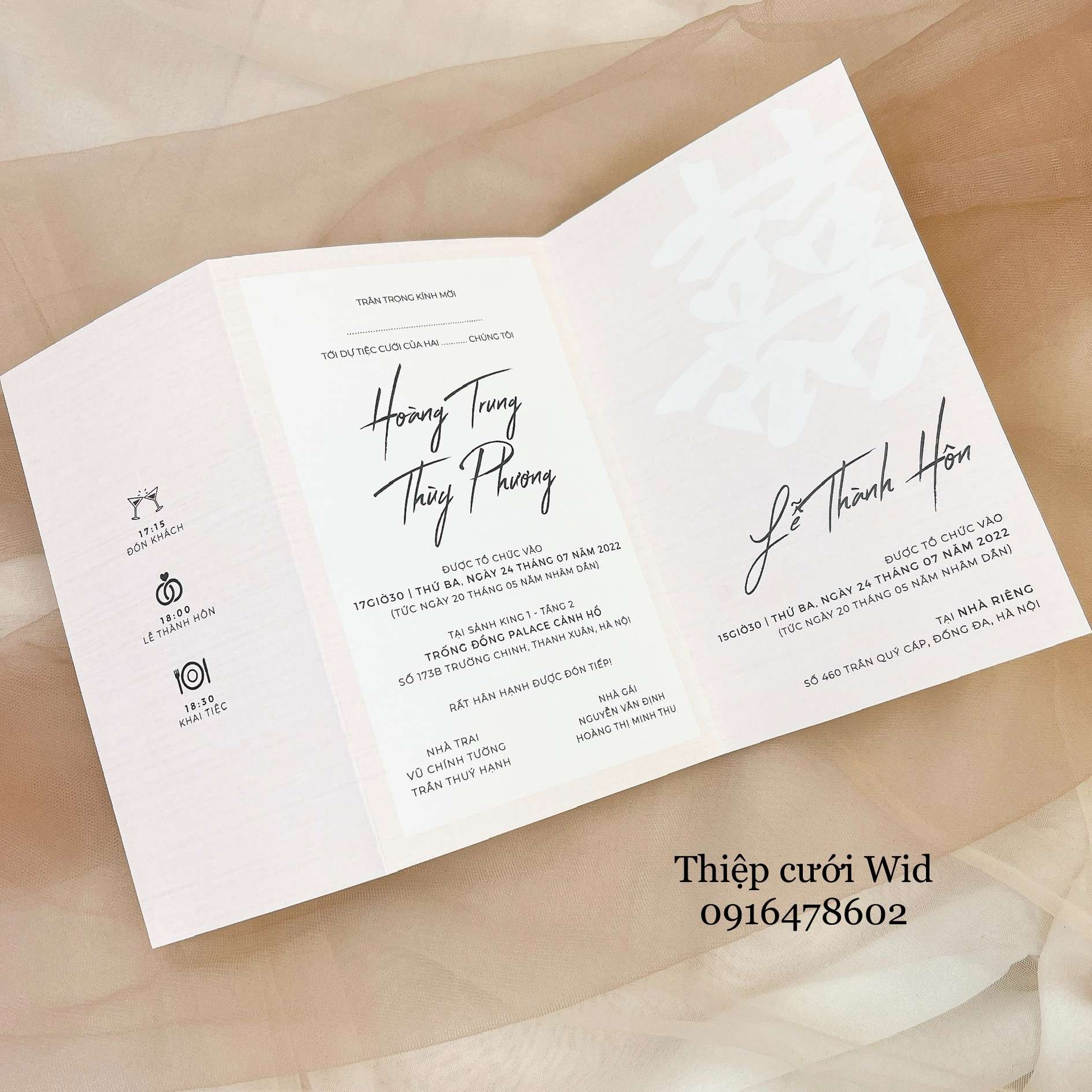 Ngang 353 - Thiệp hồng nhẹ nhàng
