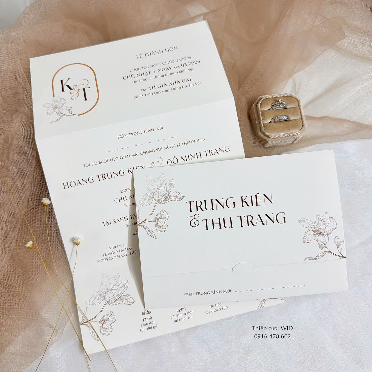 Ngang 530 khuyết cài - dáng ngang