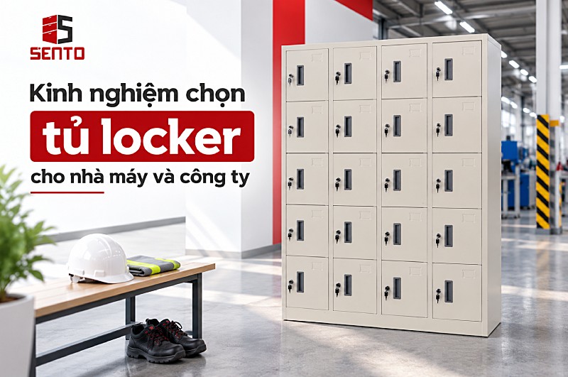 Kinh nghiệm chọn tủ locker cho nhà máy và công ty