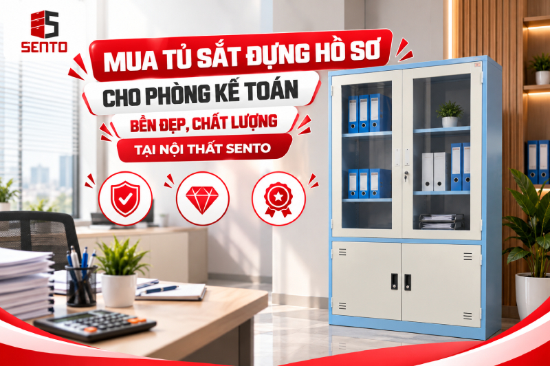 Tủ sắt đựng hồ sơ cho phòng kế toán nên chọn loại nào?