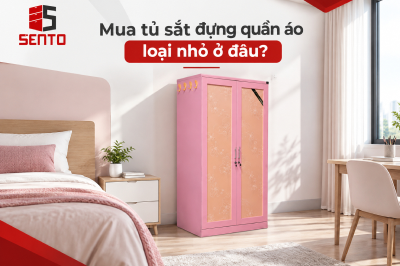 Mua tủ sắt đựng quần áo loại nhỏ ở đâu?