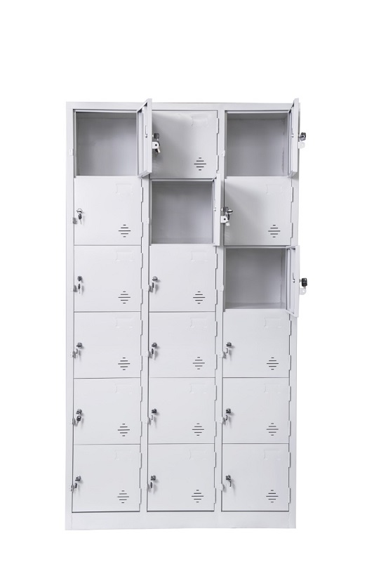 Review mẫu tủ locker 18 ngăn đa năng tại Sento có gì nổi bật?