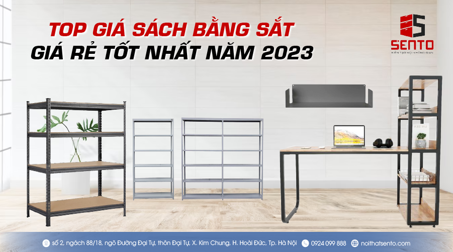 top giá sách bằng sắt giá rẻ tốt nhất hiện nay