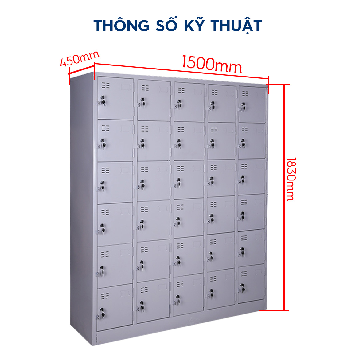 tủ locker 30 ngăn LK30