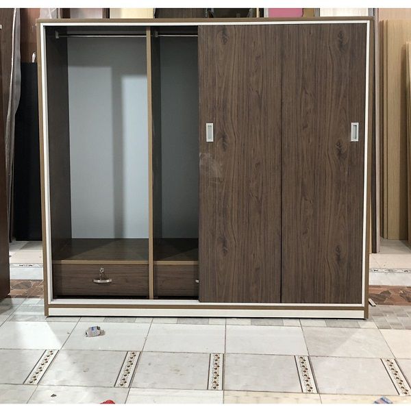 Tủ quần áo 1m6  bằng gỗ công nghiệp