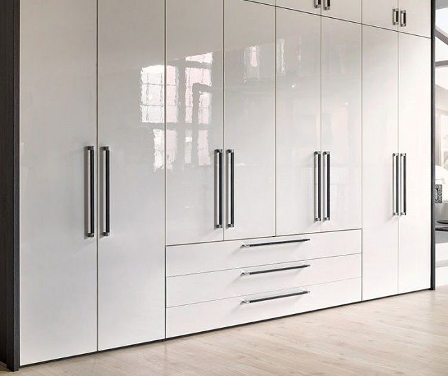 Mẫu tủ quần áo màu trắng hiện đại