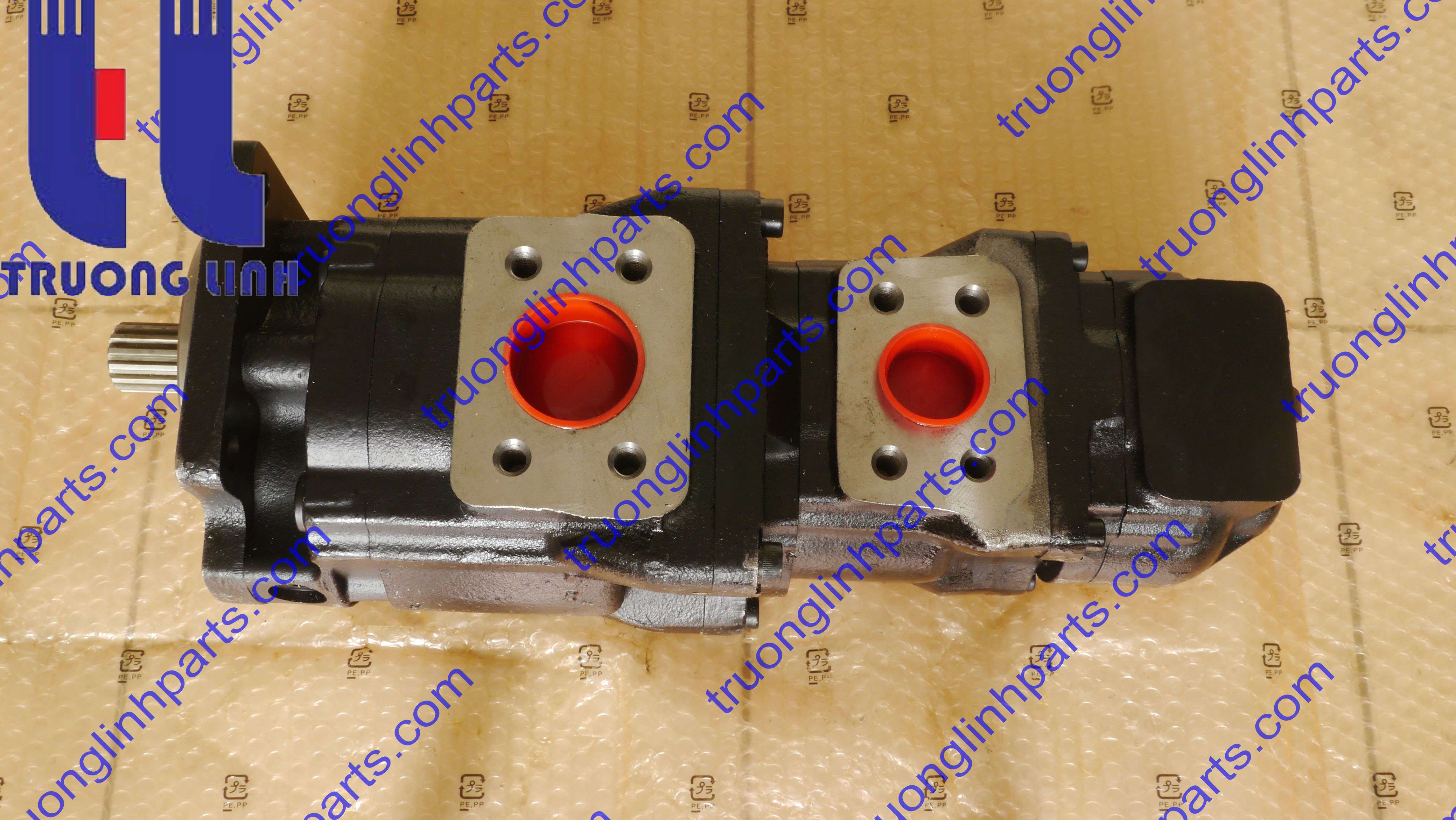 hydraulic gear  pump Thủy Lực Xe Wheel Loader Kawasaki 90ZIV-2, Bơm Tổng