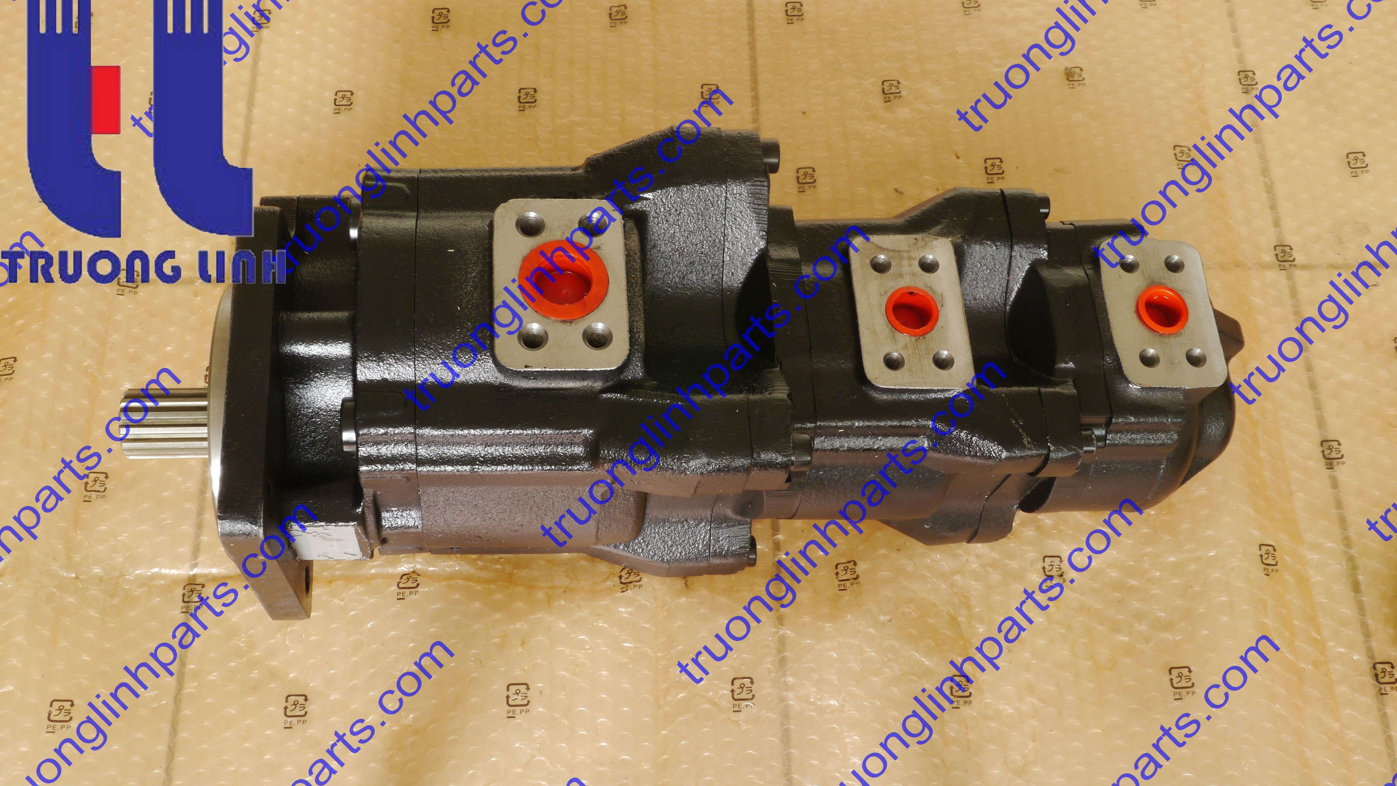 hydraulic gear  pump Thủy Lực Xe Wheel Loader Kawasaki 90ZIV-2, Bơm Tổng