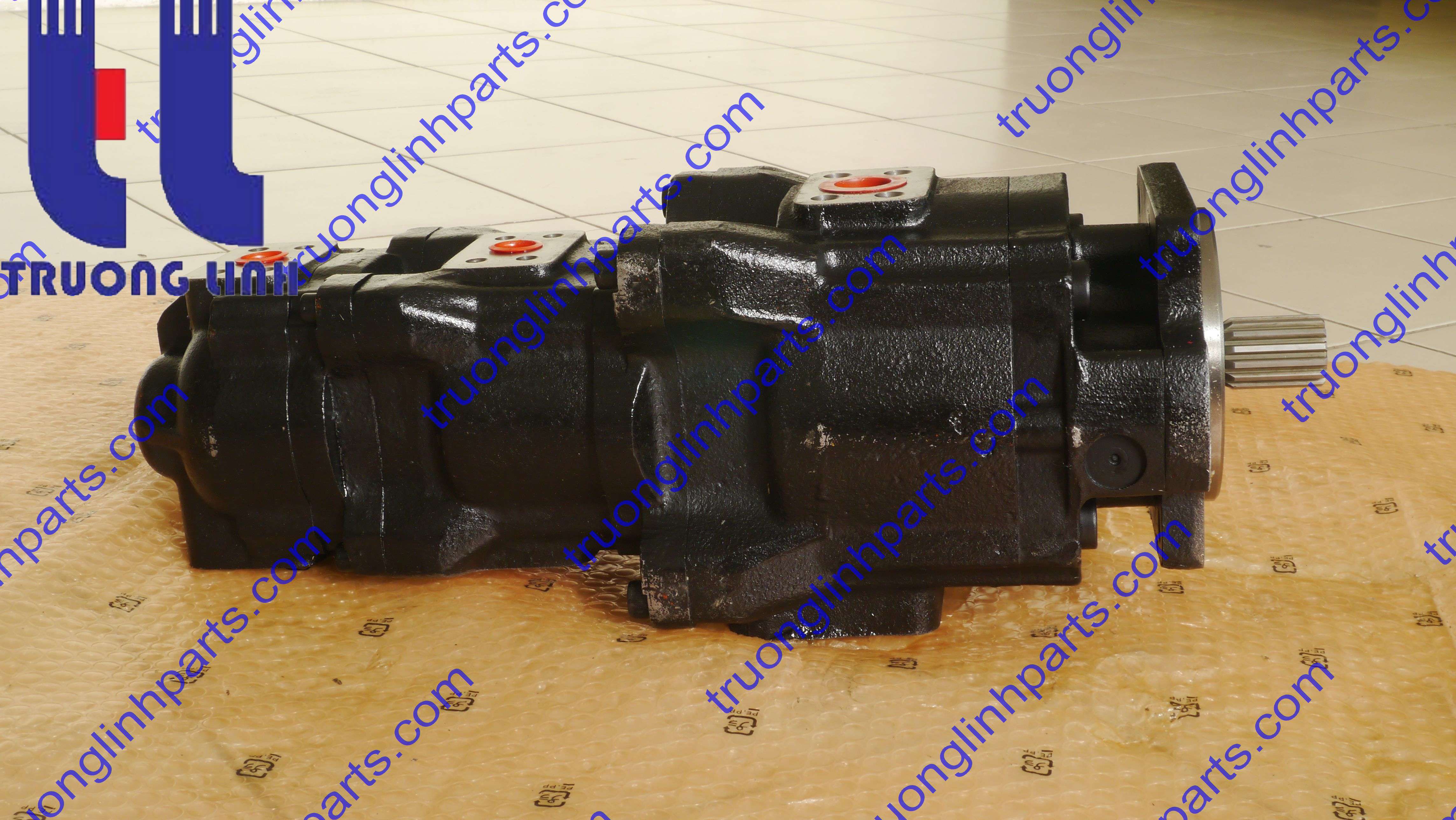 hydraulic gear  pump Thủy Lực Xe Wheel Loader Kawasaki 90ZIV-2, Bơm Tổng
