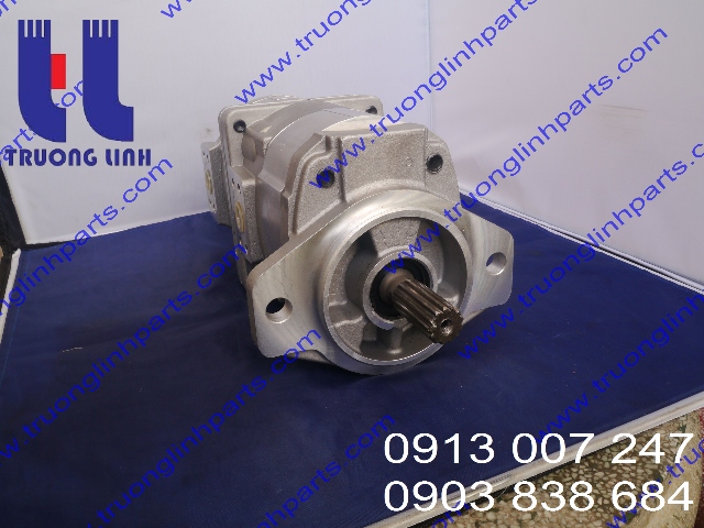 705-52-20240 Bơm Thủy Lực Bánh Răng Máy Xúc Lật Komatsu WA450-1 WA470-1 545