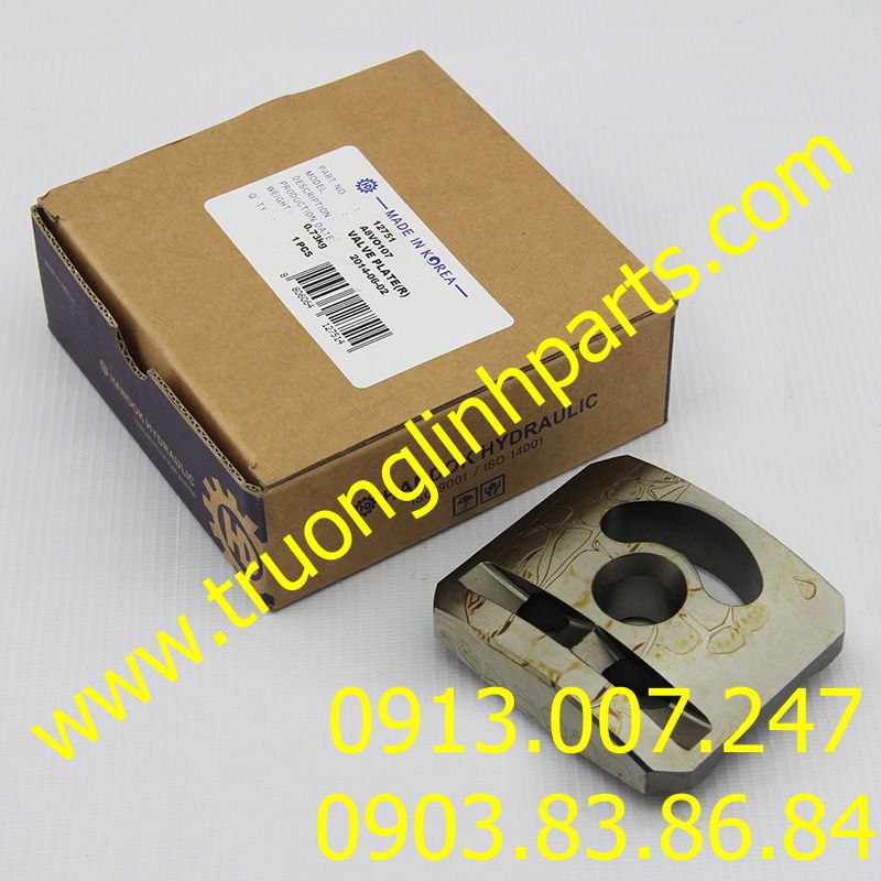 	 Phụ tùng hydraulic pump - VALVE PLATE A8VO107