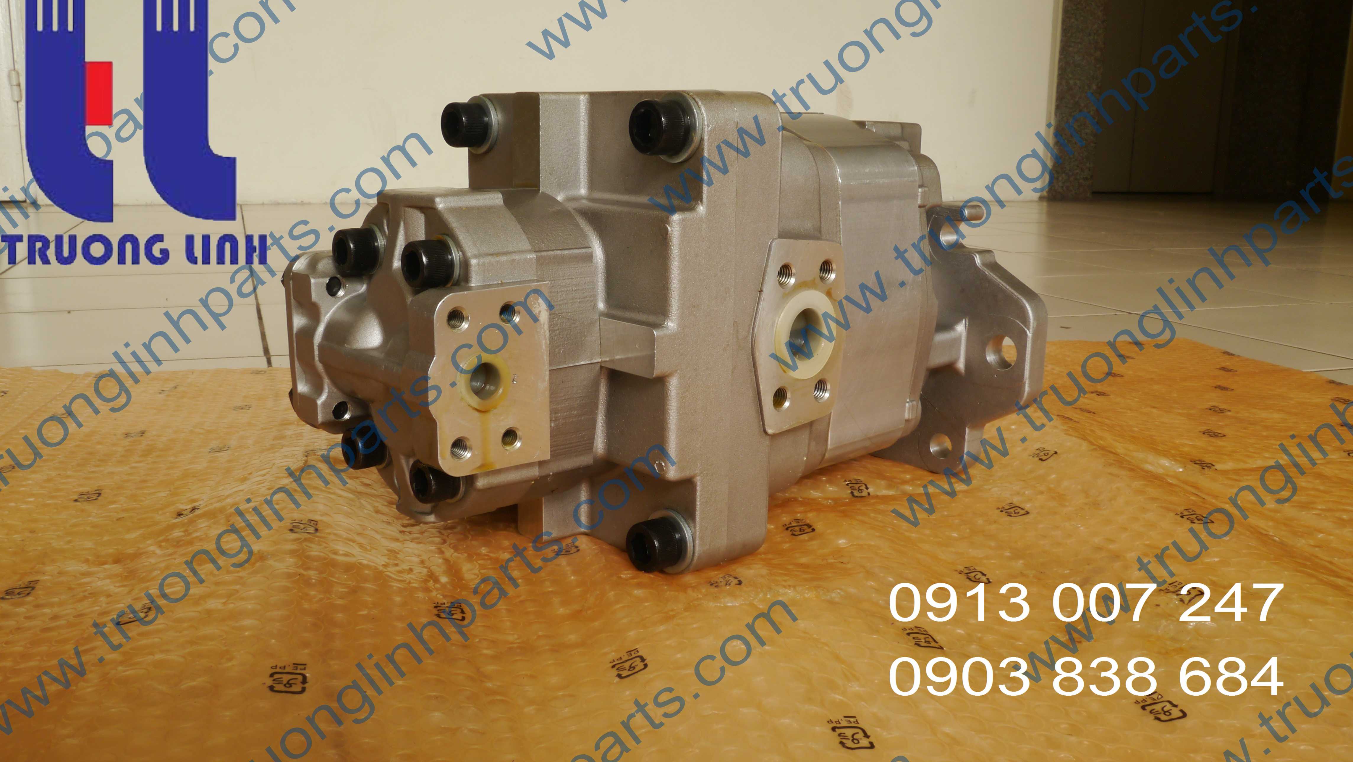 hydraulic pump Bánh Răng - Bơm Lái, Nâng Hạ 705-52-30260 Máy Wheel Loader WA500-1 558