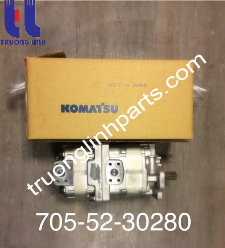 hydraulic pump Bánh Răng - steering pump705-52-30280 Wheel Loader Komatsu WA450-3, WA470-3