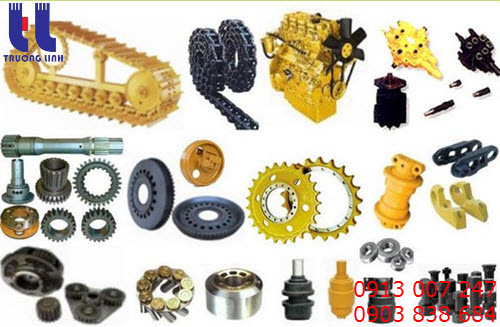Tổng hợp đầy đủ các loại phụ tùng máy xúc lật trong hệ thống 