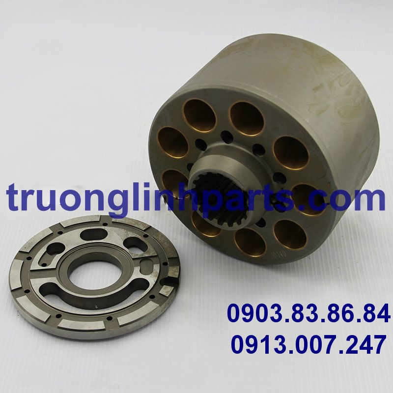 Phụ tùng hydraulic pump - Xi lanh- VALVE PLATE HPV140