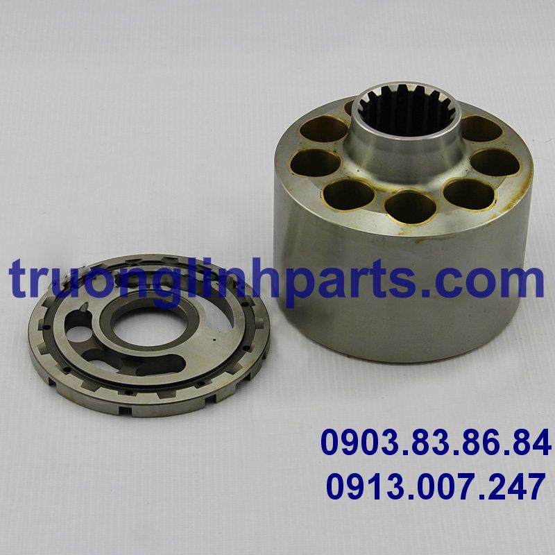 Phụ tùng hydraulic pump - Xi lanh-VALVE PLATE HPV90