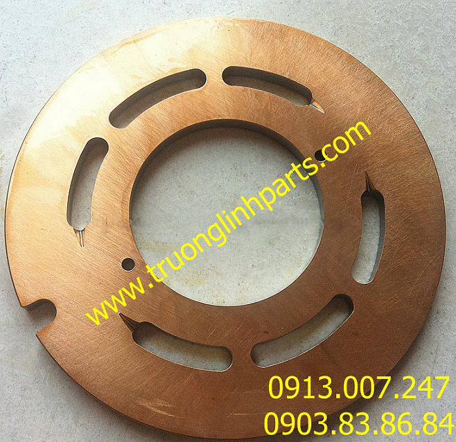 	 Phụ tùng hydraulic pump - VALVE PLATE YC60-7