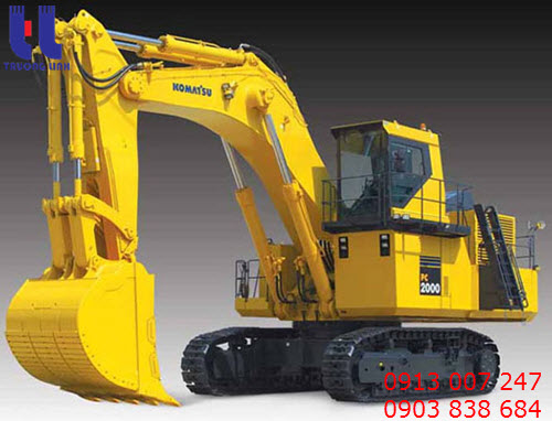 Máy đào Komastu là thiết bị không thể thiếu trong các công trình xây dựng hiện nay 