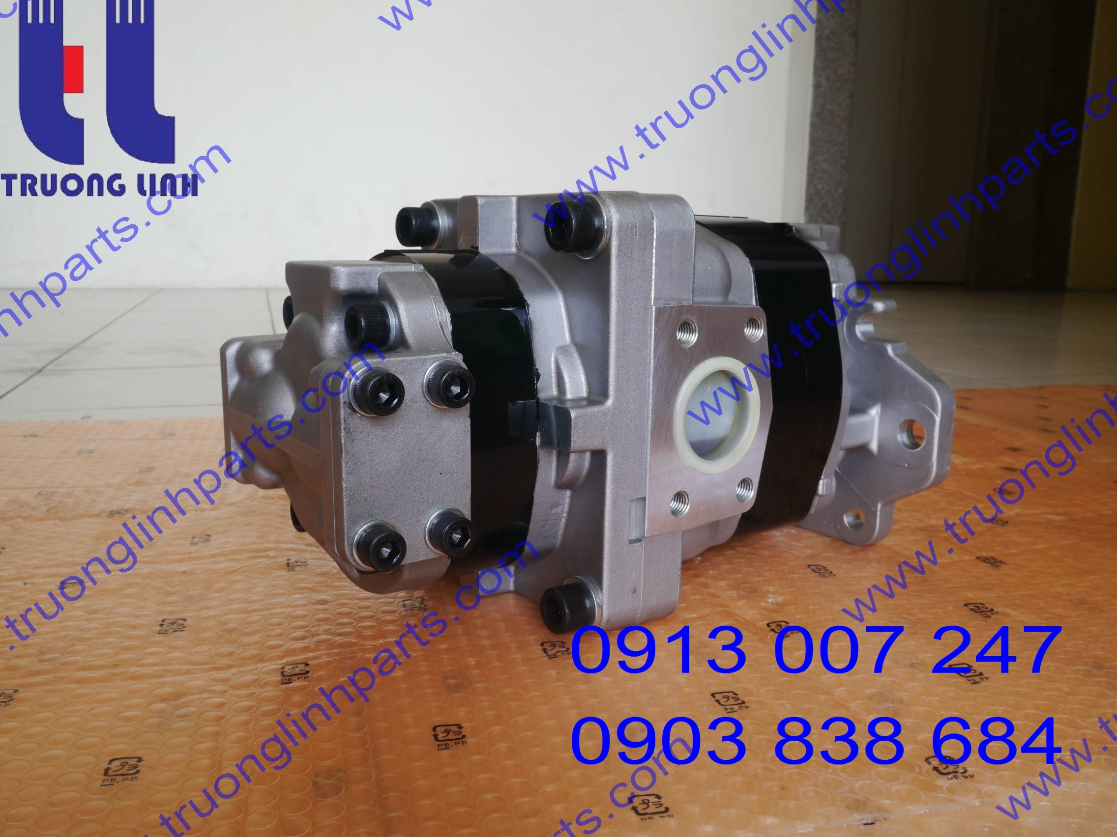 hydraulic gear  pump Thủy Lực Xe Wheel Loader Kawasaki