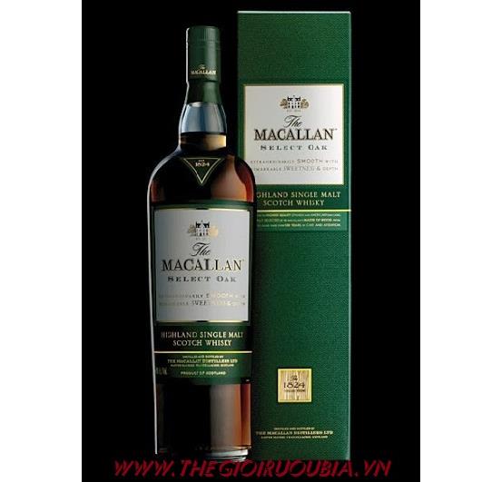 Rượu Macallan Select Oak - Macallan xanh