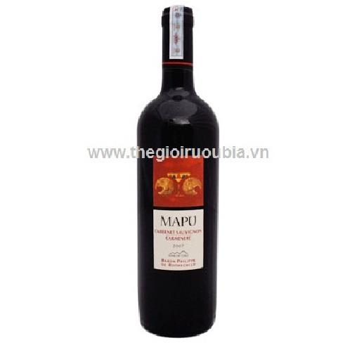 Rượu Vang Mapu Cabernet Sauvignon Carmenere