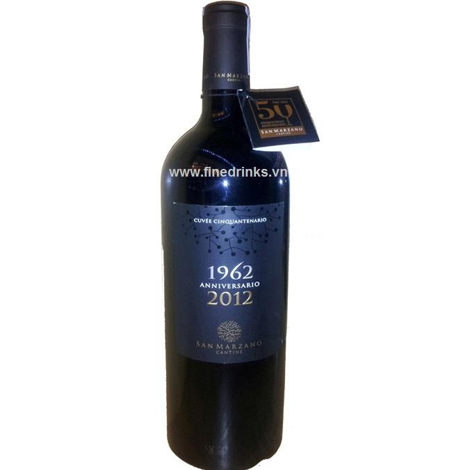 Anniversario Vino Rosso d’Italia 1962-2012