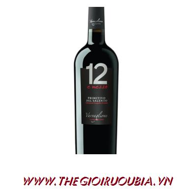 Rượu Vang 12 Mezzo Del Salento