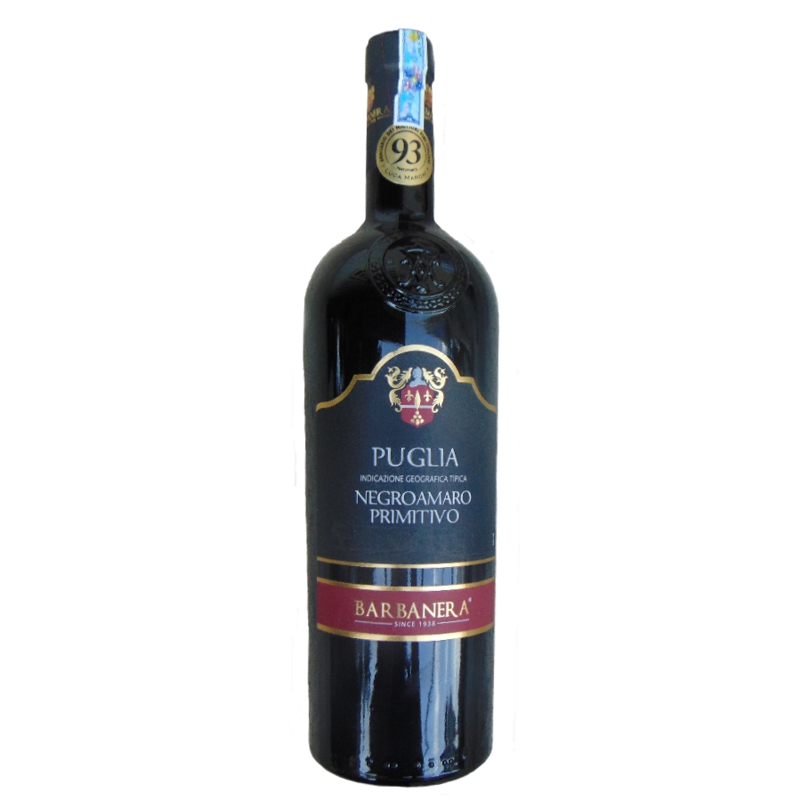 Rượu Vang Barbanera Negroamaro - Primitivo