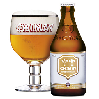 Bia Chimay Trắng 8% – Chai 330ml – Thùng 24 Chai