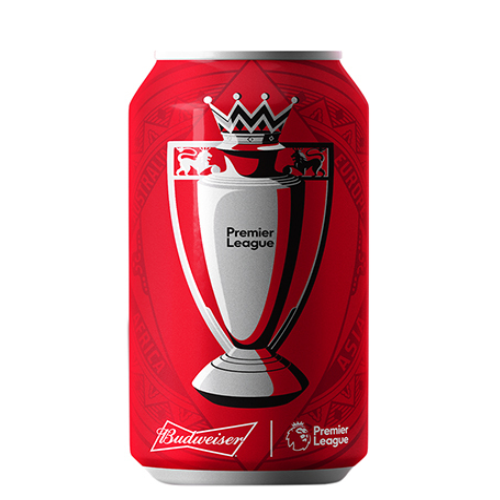 Bia Budweiser 5% – Lon 330ml – Thùng 24 Lon
