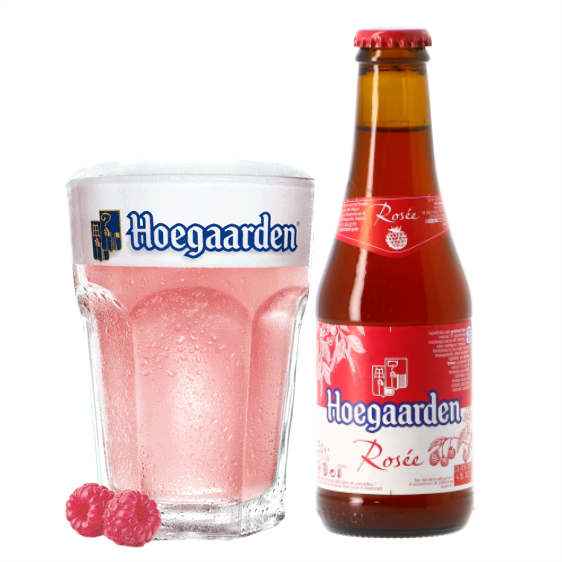 Bia Hoegaarden Rosee Nhập Khẩu - 250ml - thùng 24 chai