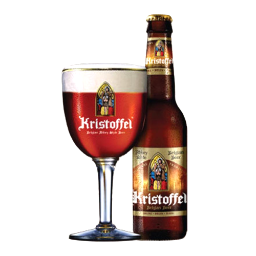 Bia Kristoffel Brune 6% – Chai 330ml