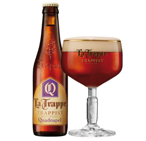 Bia La Trappe Quadrupel 10% – Chai 330ml – Thùng 24 Chai