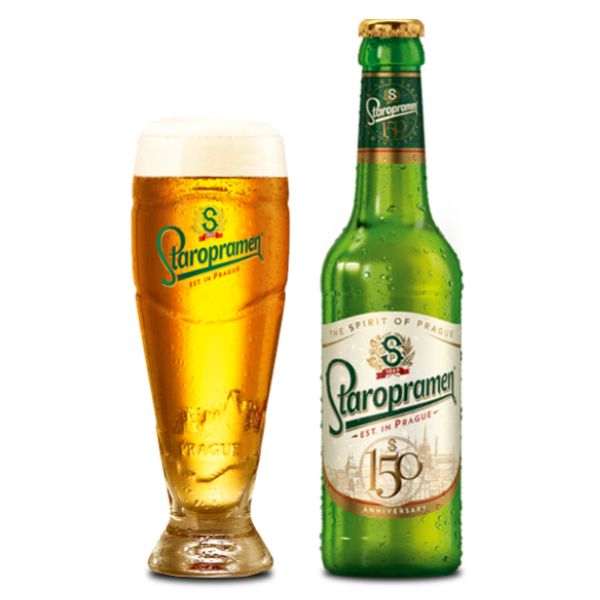 Bia Staropramen 5% – Chai 330ml – Thùng 24 Chai