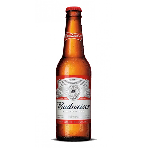 Bia Budweiser Mỹ Chai Thuỷ Tinh 5% – Chai 330ml – Thùng 24 Chai