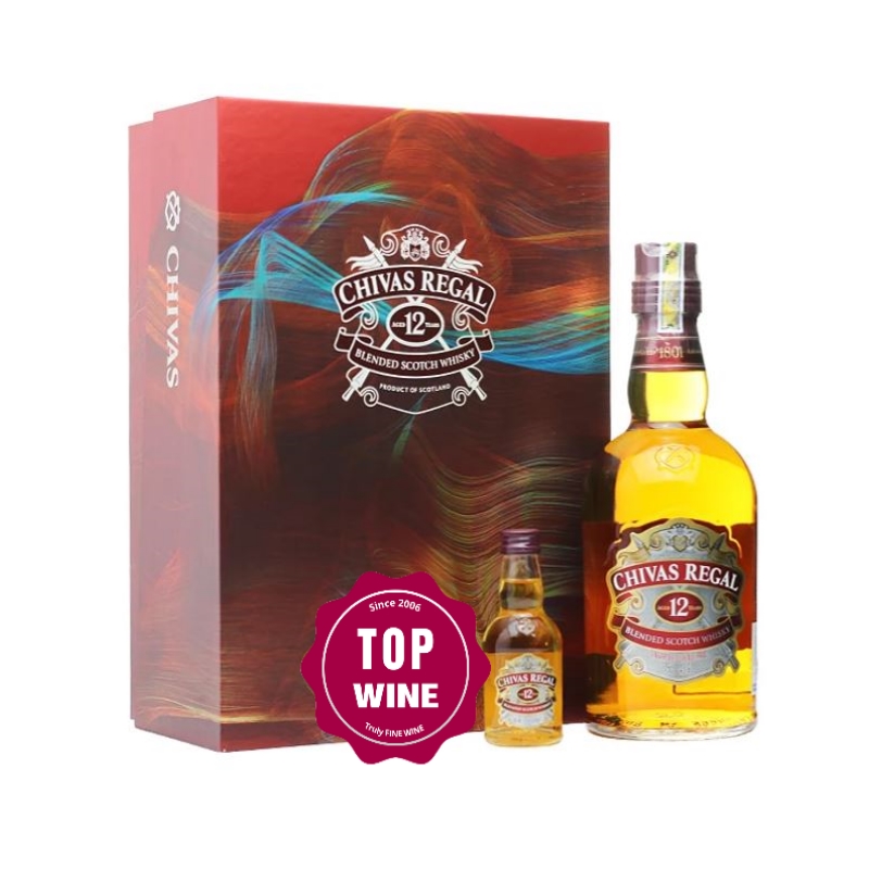 RƯỢU CHIVAS REGAL 12 - HỘP QUÀ TẾT 2019