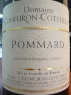 Pommard Domaine Confuron Cotetidot