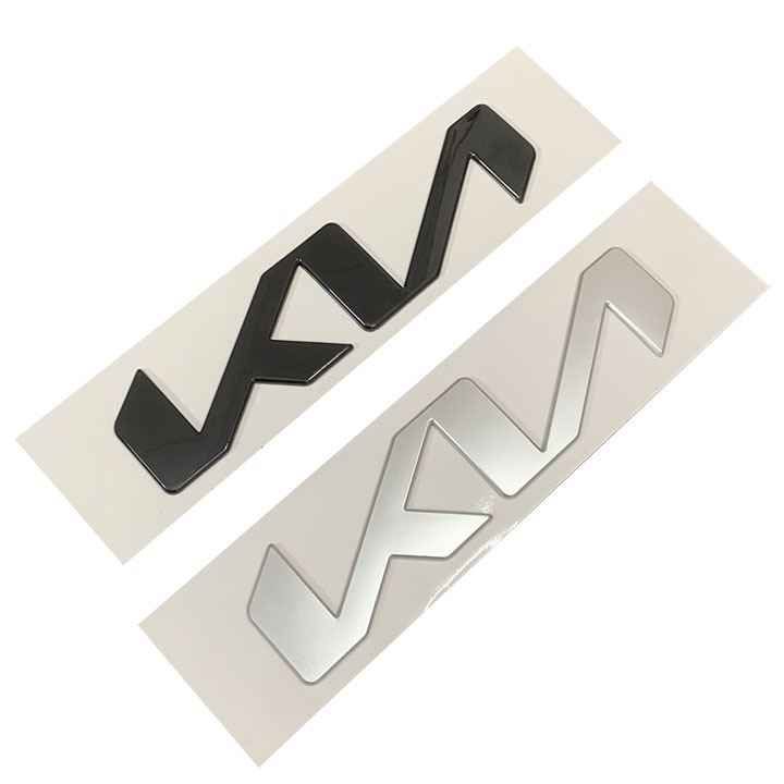 Logo chữ nổi KN dán đuôi xe hơi KIA KNSorento K2, K3, K5 – VOLCANO.VN