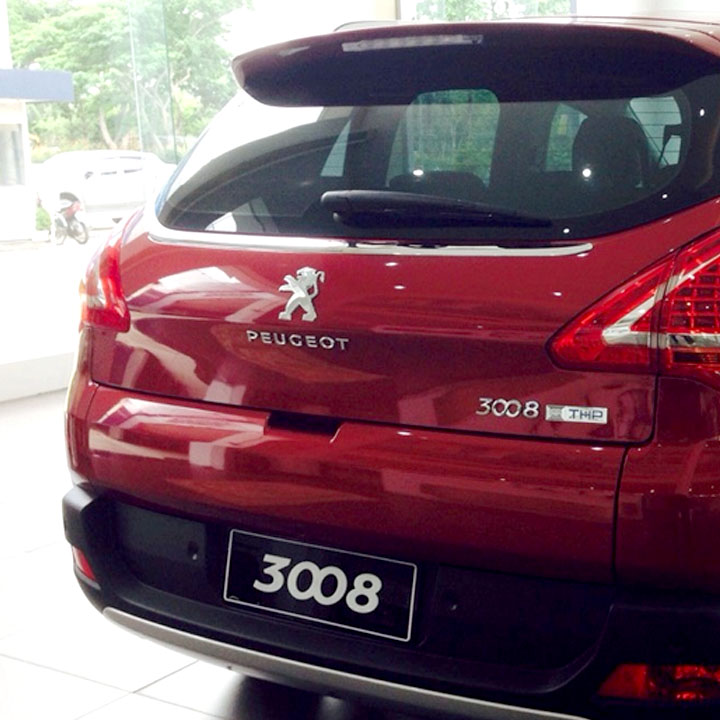 Logo sư tử dán nổi đuôi xe Peugeot – VOLCANO.VN