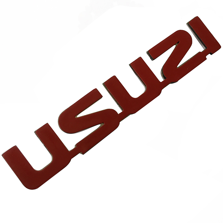 Tem logo nổi ISUZU dán trang trí xe – VOLCANO.VN